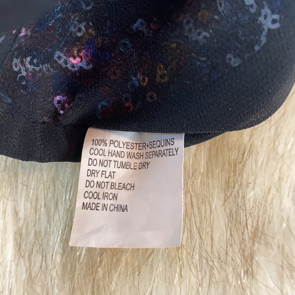 Ladakh Cropped Sequin Sheer Top - Picture 11 of 11